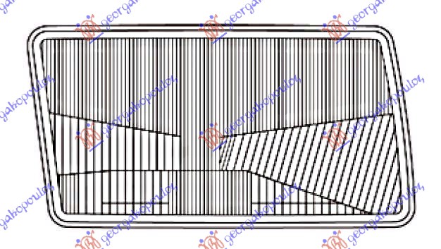 STAKLO FARA DESNI-100(92-94)