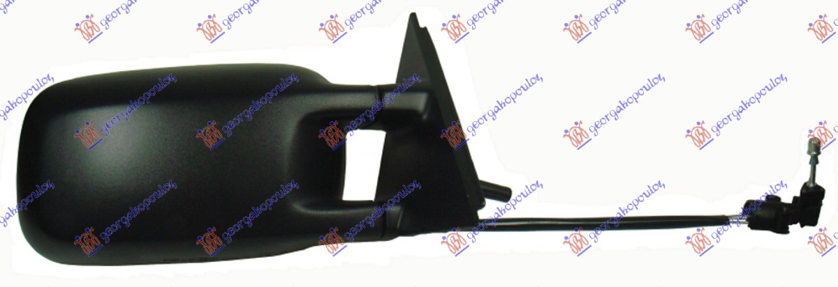 RETROVIZOR MEHANICKI SA SAJLOM (KONVEKSNO STAKLO) - DESNO
