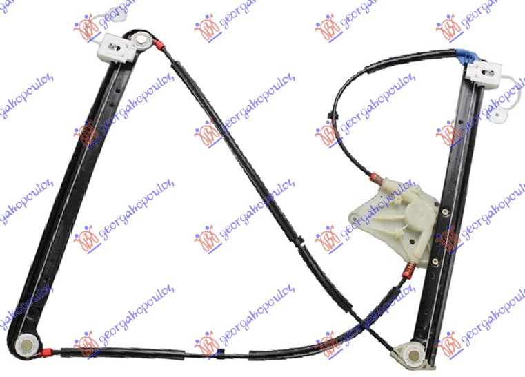 PODIZAC PREDNJEG PROZORA ELEKTRICNI (BEZ MOTORA) 5 VRATA - LEVO