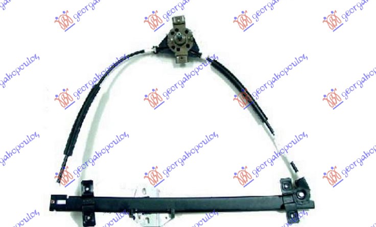 PODIZAC PREDNJEG PROZORA MEHANICKI 3/5 VRATA - LEVO