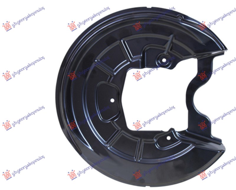 ZASTITA ZADNJEG KOCIONOG DISKA 4WD (PRECNIK ZASTITE 355/120mm) (PRECNIK DISKA 28