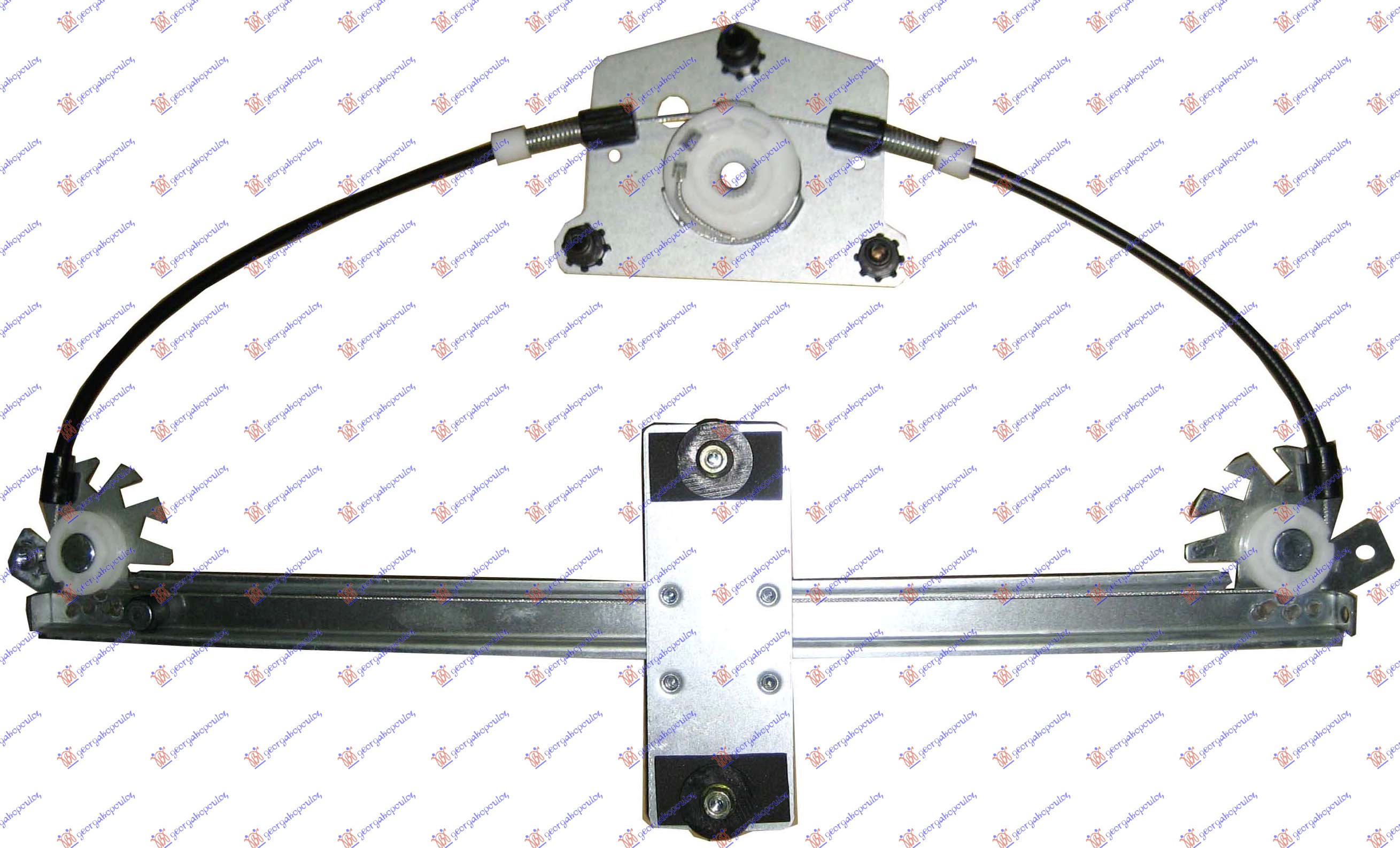 PODIZAC ZADNJEG PROZORA ELEKTRICNI (BEZ MOTORA) - LEVO