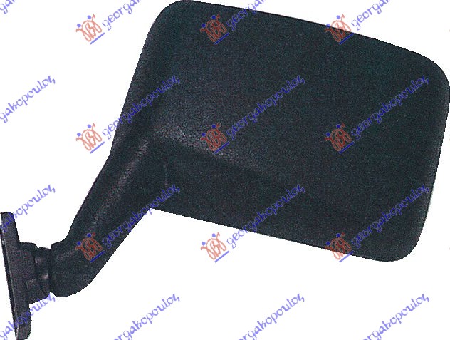 RETROVIZOR MEHANICKI (A KVALITET) (RAVNO STAKLO) - LEVO