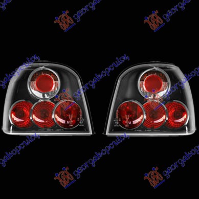 STOP LAMPA TUNING CRNA SET-Golf 3(91-97)