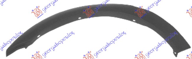 RUB PLASTICNI ZADNJEG BLATOBRANA - DESNO