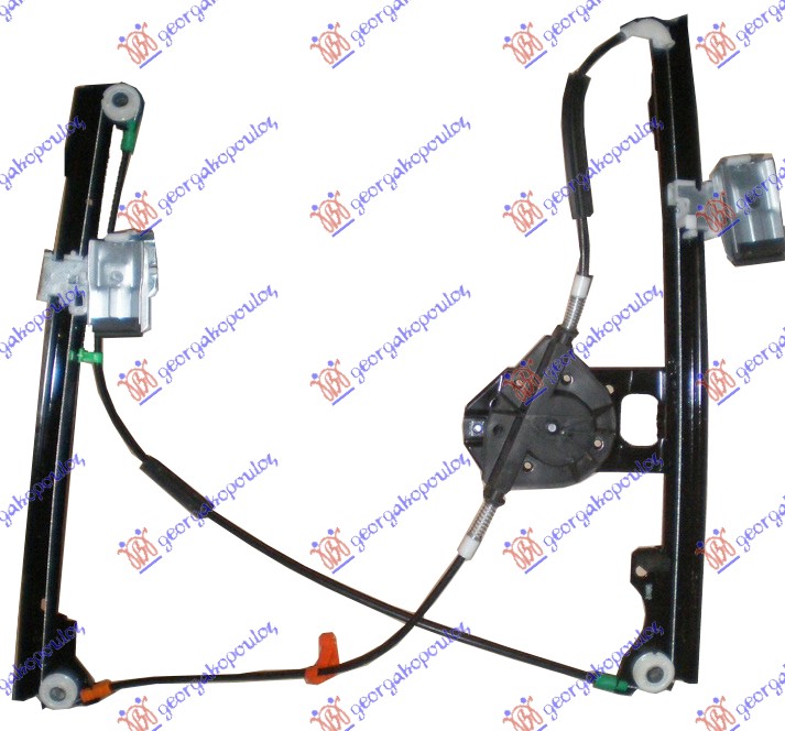 PODIZAC PREDNJEG PROZORA MEHANICKI 3/5 VRATA - LEVO