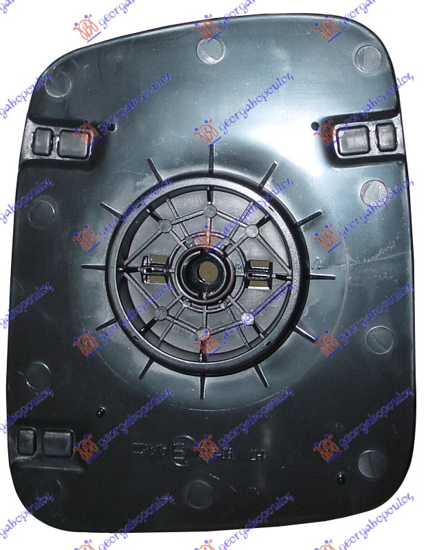 STAKLO RETROVIZORA SA GREJACEM (KONVEKSNO) - DESNO