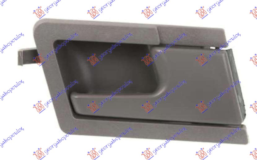 KVAKA PREDNJIH VRATA UNUTRASNJA SIVA - DESNO