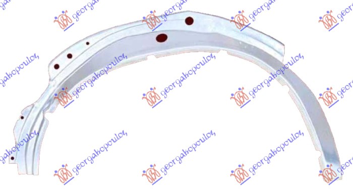 RUB UNUTRASNJI METAL - LEVO