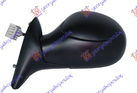 RETROVIZOR ELEKTRICNI SA GREJACEM -04 (A KVALITET) (KONVEKSNO STAKLO) - LEVO