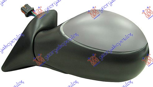 RETROVIZOR ELEKTRICNI SA GREJACEM PM (ELEKTRO-SKLOPIV) 04- (ASFERICNO STAKLO) - LEVO