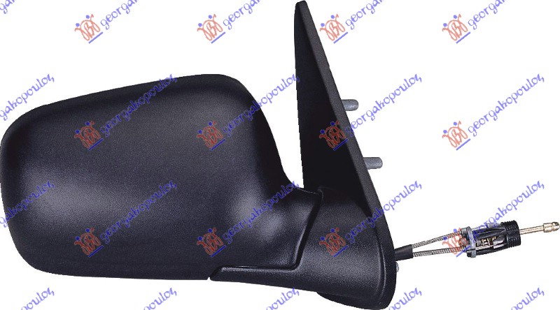 RETROVIZOR MEHANICKI SA SAJLOM (KONVEKSNO STAKLO) - DESNO