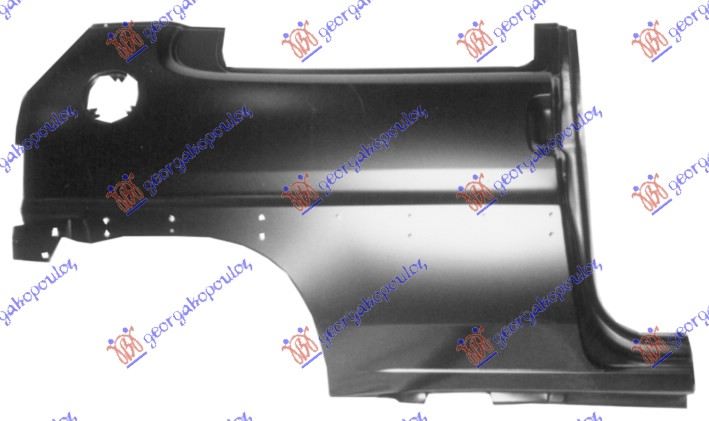 ZADNJI BLATOBRAN 3 VRATA - DESNO