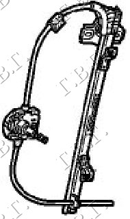 PODIZAC PREDNJEG PROZORA ELEKTRICNI - LEVO