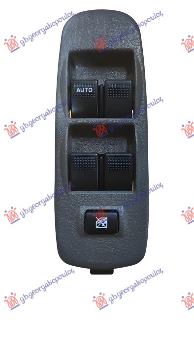 PREKIDAC U PREDNJIM VRATIMA (4 TASTERA) (12 PIN) - LEVO