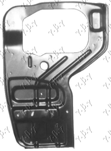 OKVIR FARA METALNI - LEVO