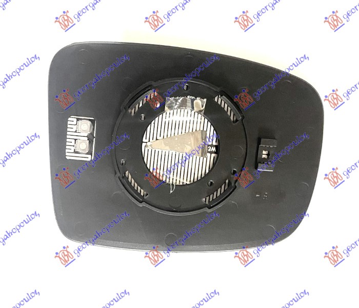 STAKLO RETROVIZORA SA GREJACEM (KONVEKSNO) - LEVO