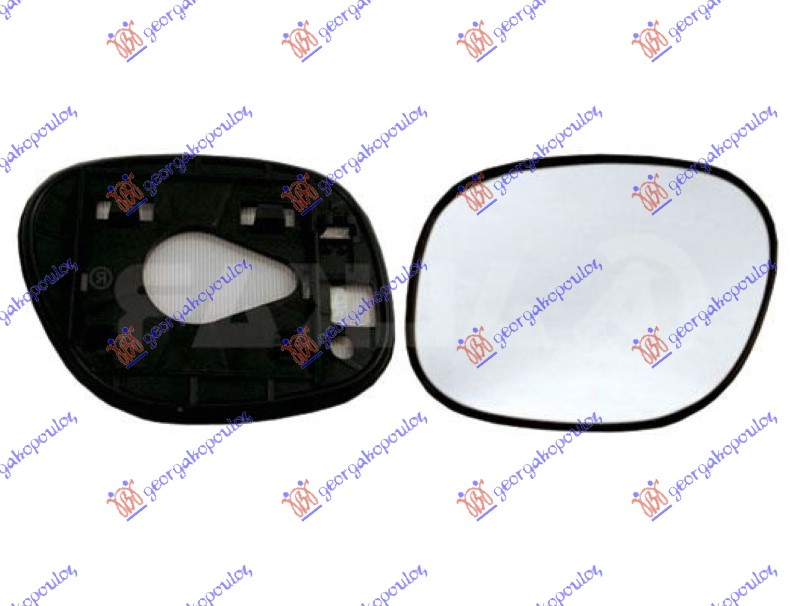 STAKLO RETROVIZORA - LEVO