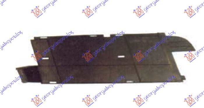 POKLOPAC LAJSNE RESETKE PREDNJEG BRANIKA - DESNO