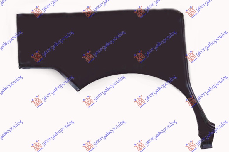 RUB 3/4 VRATA KOMPLET - DESNO