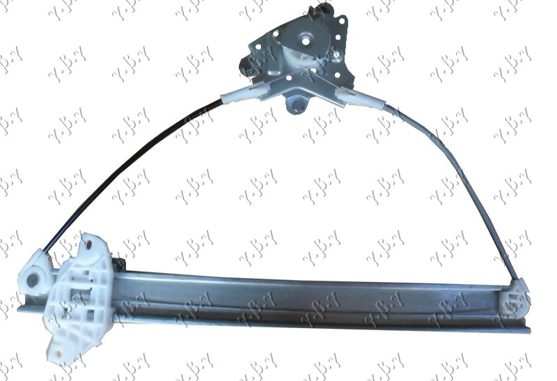 PODIZAC PREDNJEG PROZORA ELEKTRICNI (BEZ MOTORA) NOSAC MOTORA 3 ZUBA - DESNO