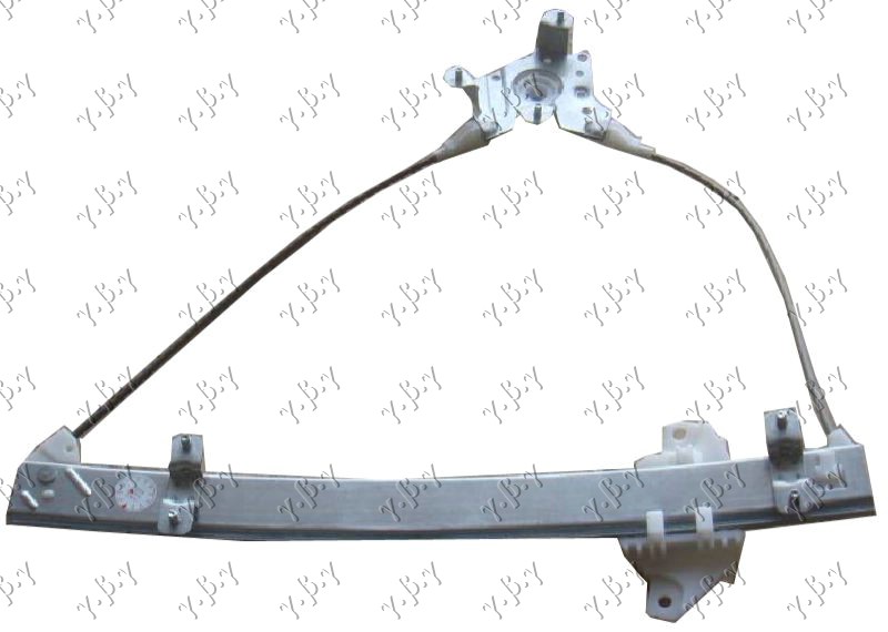 PODIZAC PREDNJEG PROZORA ELEKTRICNI (BEZ MOTORA) - LEVO