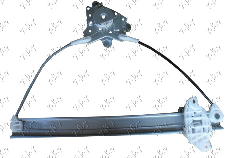 PODIZAC PREDNJEG PROZORA ELEKTRICNI (BEZ MOTORA) NOSAC MOTORA 3 ZUBA - LEVO
