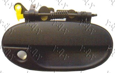 KVAKA PREDNJIH VRATA SPOLJASNJA (BEZ BRAVE) - DESNO