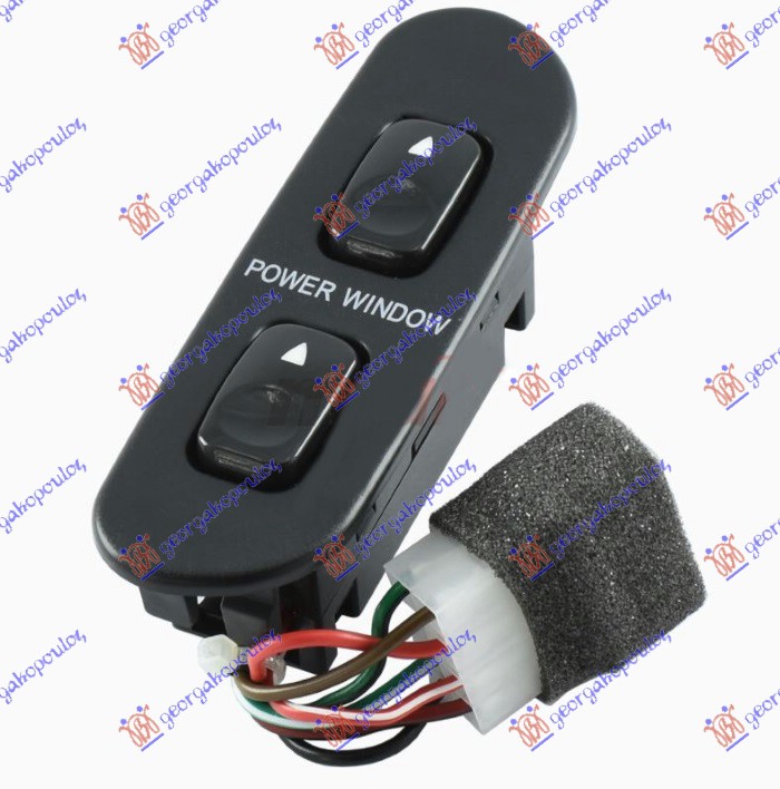 PREKIDAC U PREDNJIM VRATIMA (2 TASTERA) -96 (7 PIN) - LEVO