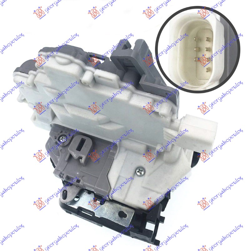 BRAVA PREDNJIH VRATA (CENTRALNO ZAKLJUCAVANJE) (7 PIN) (A KVALITET) - DESNO