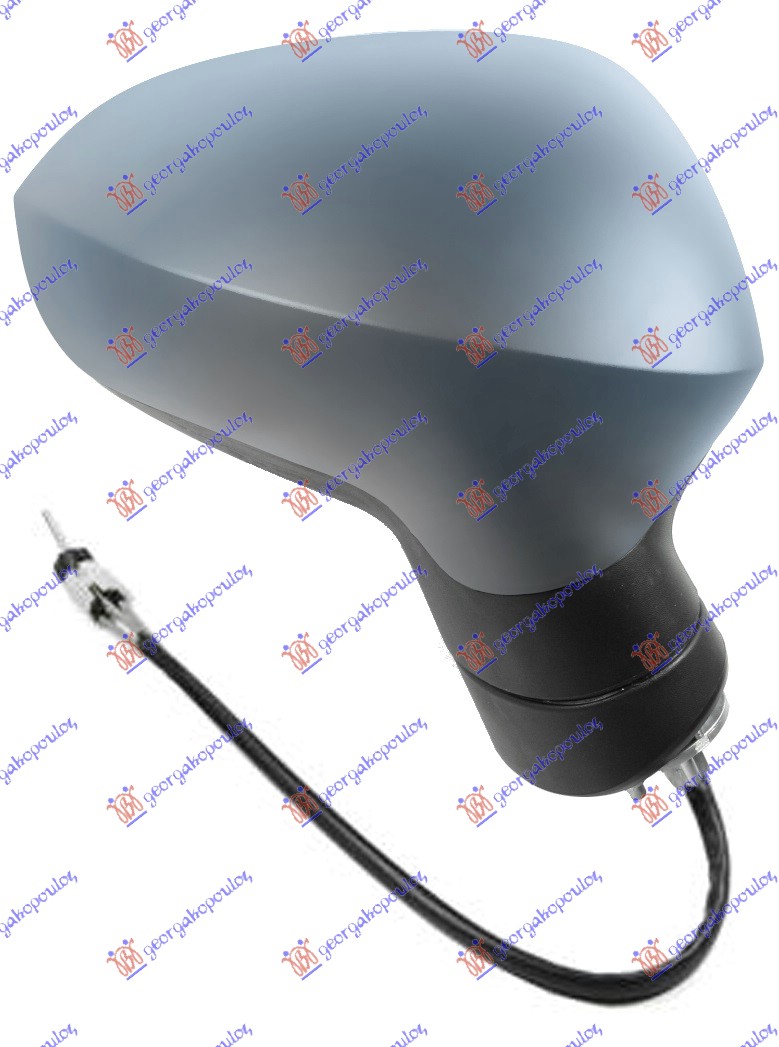 RETROVIZOR MEHANICKI SA SAJLOM PM (A KVALITET) (KONVEKSNO STAKLO) - DESNO