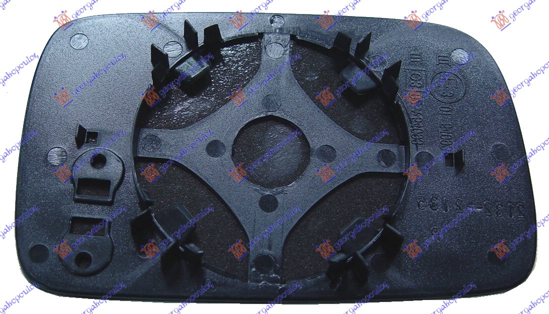 STAKLO RETROVIZORA (ASFERICNO) - LEVO