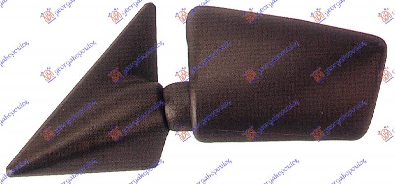 RETROVIZOR MEHANICKI SA RUCICOM (RAVNO STAKLO) - LEVO