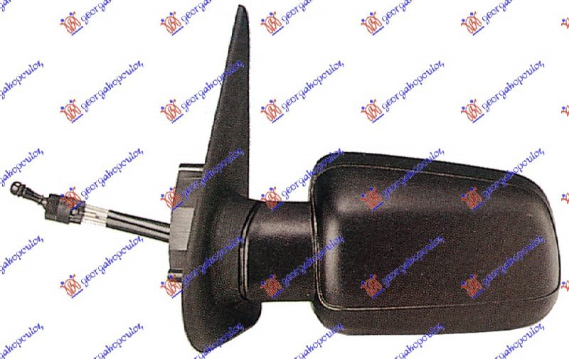 RETROVIZOR MEHANICKI SA SAJLOM (KONVEKSNO STAKLO) - LEVO