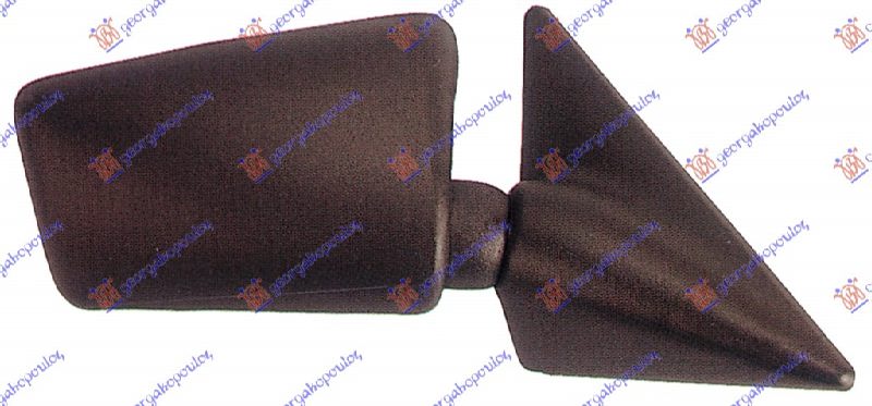 RETROVIZOR MEHANICKI SA RUCICOM (KONVEKSNO STAKLO) - DESNO