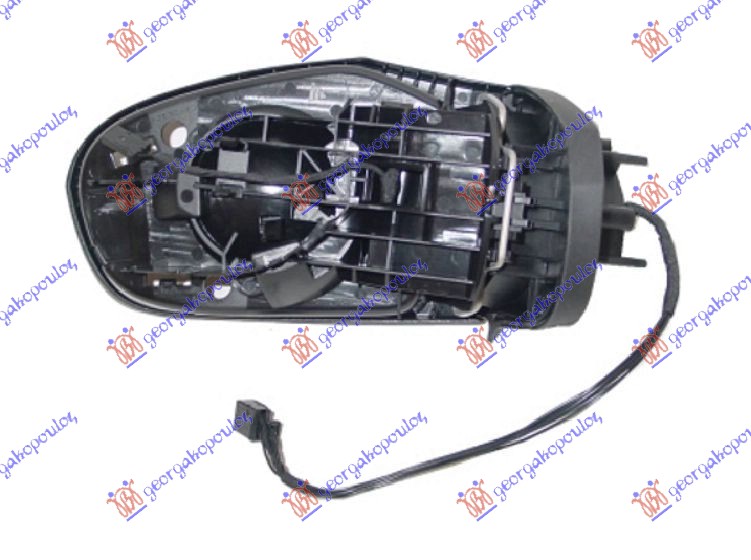 RETROVIZOR (BEZ POKLOPCA) ELEKTRICNI SA GREJACEM -08 (A KVALITET) (ASFERICNO STA - DESNO