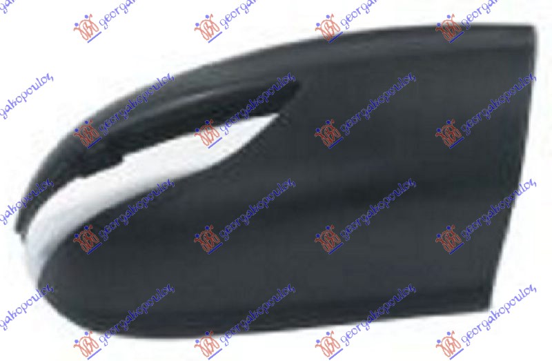 POKLOPAC RETROVIZORA CRNI (SA OTVOROM ZA MIGAVAC) -08 - DESNO