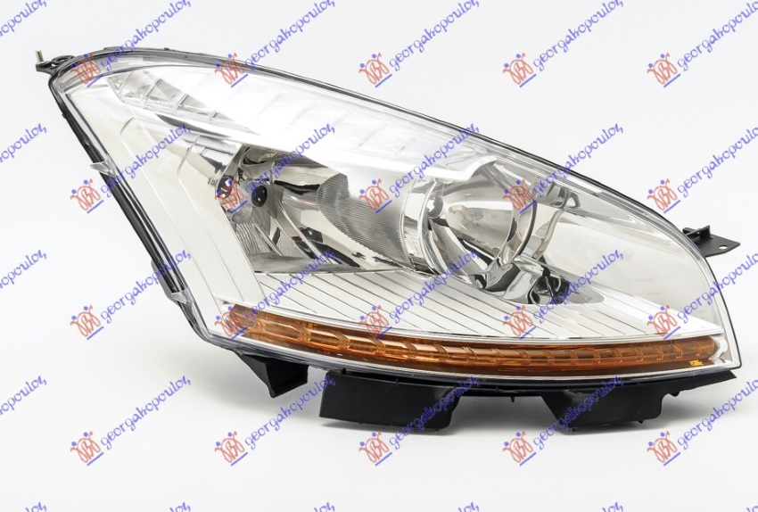 FAR ELEKTRICNI ZUTI MIGAVAC (SA MOTOROM) (TYC) - DESNO