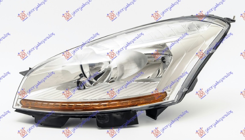 FAR ELEKTRICNI ZUTI MIGAVAC (SA MOTOROM) (TYC) - LEVO