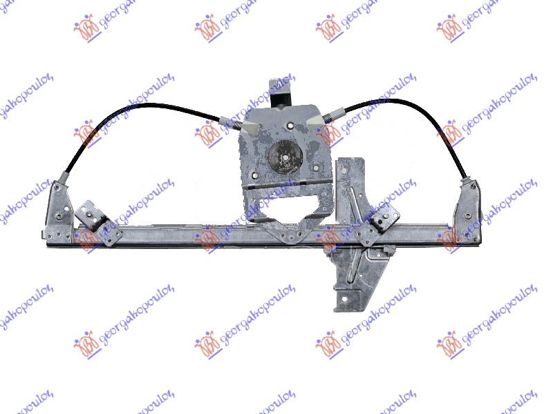 PODIZAC ZADNJEG PROZORA ELEKTRICNI (BEZ MOTORA) (A KVALITET) - DESNO