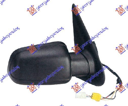 RETROVIZOR ELEKTRICNI SA GREJACEM (A KVALITET) (KONVEKSNO STAKLO) - DESNO
