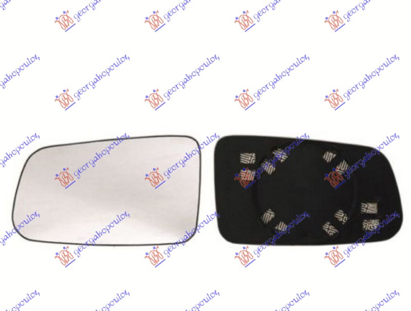STAKLO RETROVIZORA SA GREJACEM - LEVO