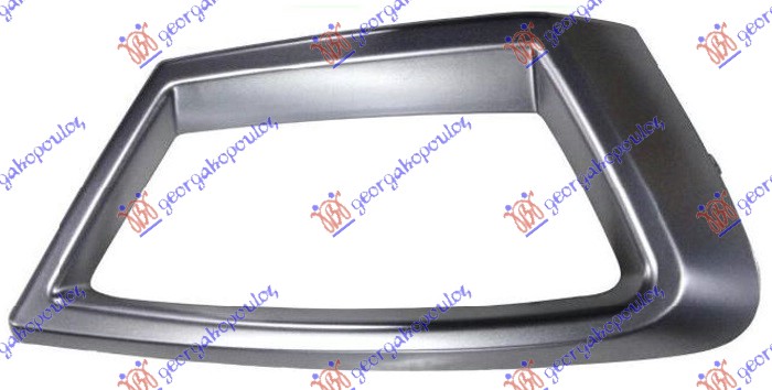 LAJSNA RESETKE PREDNJEG BRANIKA SREBRNA (SPORT) - LEVO