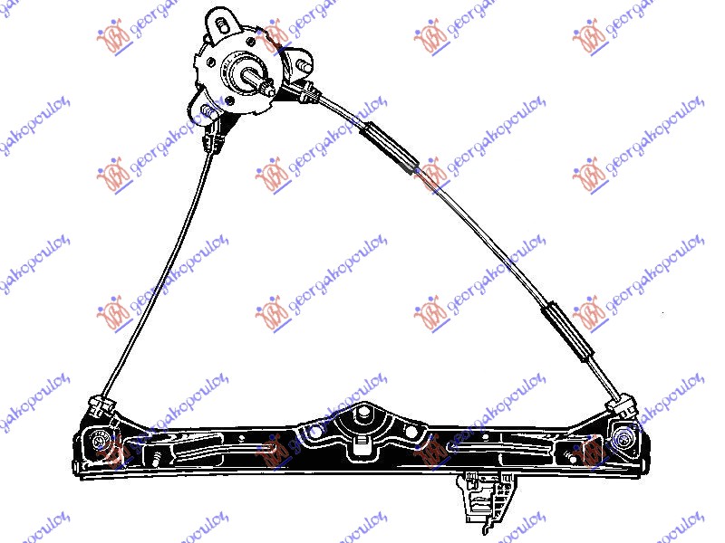 PODIZAC PROZORA MEHANICKI 3 VRATA (A KVALITET)