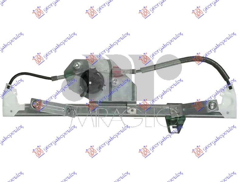 PODIZAC PREDNJEG PROZORA ELEKTRICNI (BEZ MOTORA) 3 VRATA (A KVALITET) - DESNO