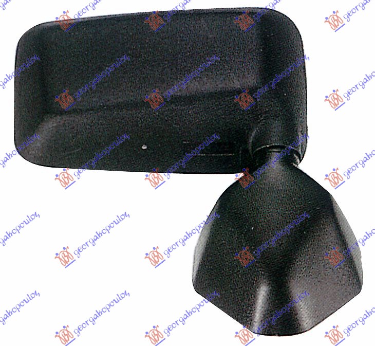 RETROVIZOR MEHANICKI (A KVALITET) (KONVEKSNO STAKLO) - DESNO