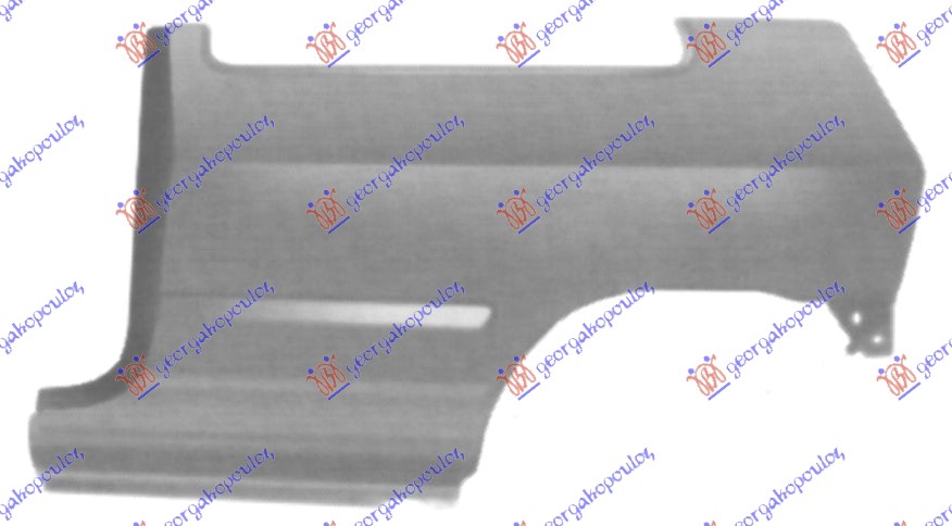 ZADNJI BLATOBRAN 3 VRATA - LEVO