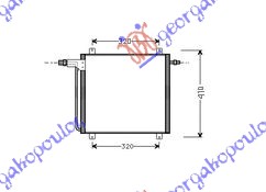 HLADNJAK KLIME (38x39)