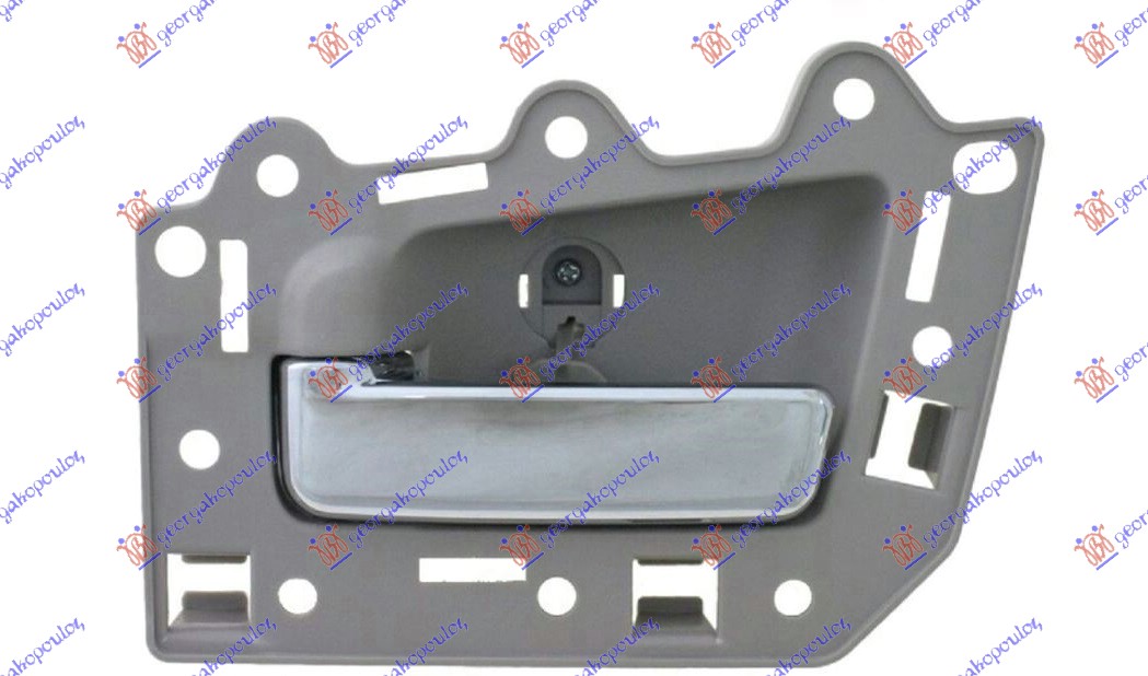 KVAKA ZADNJIH VRATA UNUTRASNJA HROM/KREM - LEVO