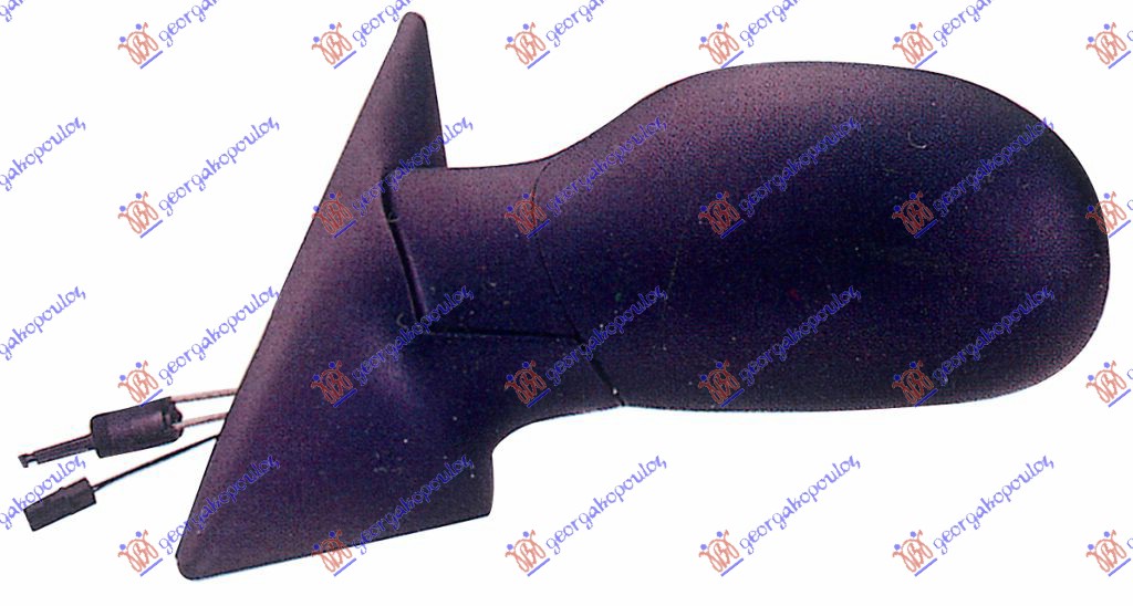 RETROVIZOR MEHANICKI SA SAJLOM (A KVALITET) (ASFERICNO STAKLO) - LEVO